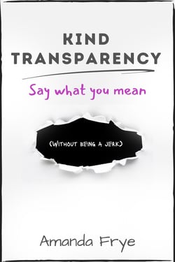 Kind Transparency Book Cover (Amazon)